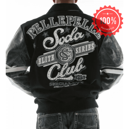 Soda Club Pelle Pelle Black Jacket