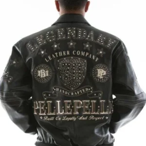 Pelle Pelle Encrusted Leather Jacket view 2