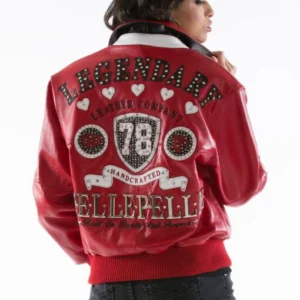 Pelle Pelle Bejeweled Leather Jacket view 1