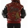 Pelle Pelle Red Black Studded Jacket