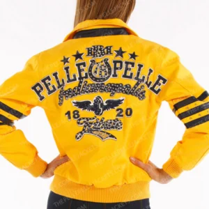 Pelle Pelle Yellow Tribute Wool Jacket