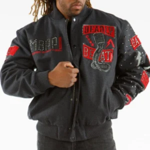 Pelle Pelle Grey Wool Jacket view 1