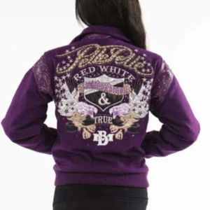 Purple Pelle Pelle True Wool Jacket
