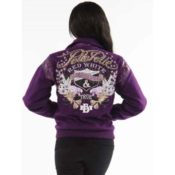 Purple Pelle Pelle True Wool Jacket