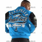 Blue Pelle Pelle World Finest Leather Jacket