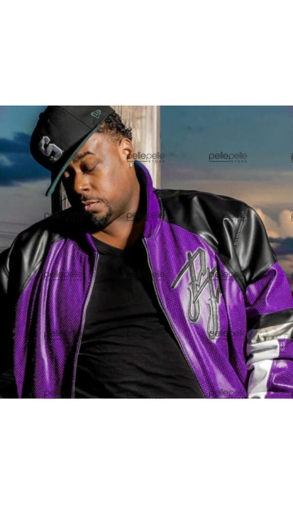 Pelle Pelle DJ Chubby Purple Leather Jacket