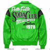 Green Pelle Pelle Soda Club Leather Jacket