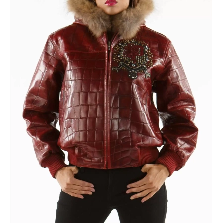 Pelle Pelle Red Elegance Leather Jacket