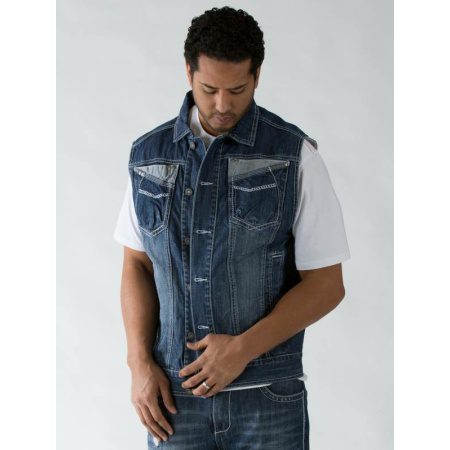 Pelle Pelle Blue Sleeve Less Denim