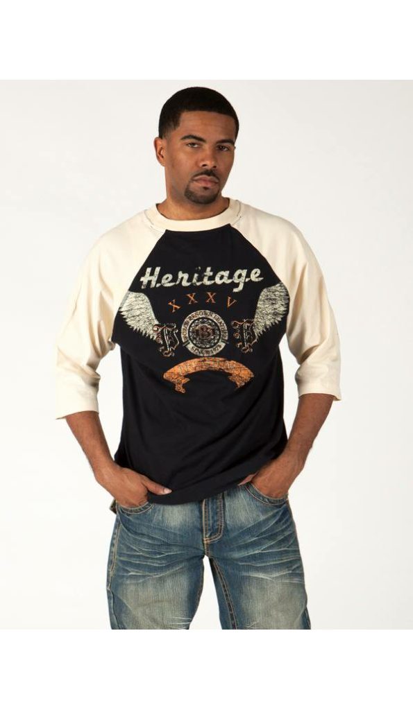 Bold Pelle Pelle Black Shirt With Cream Slevees