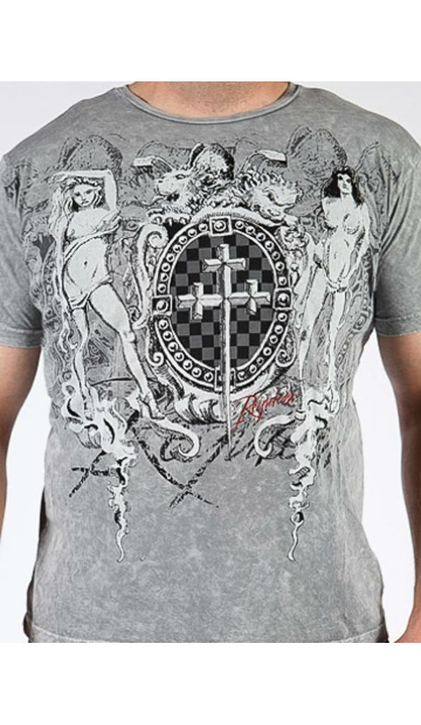 Exclusive Pelle Pelle Halloween Gray T Shirt