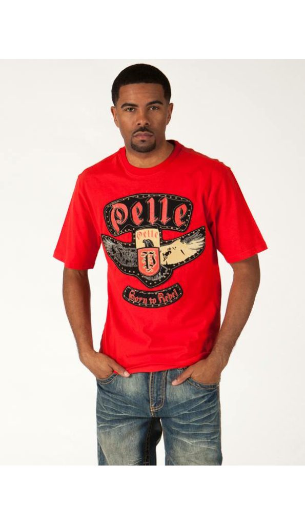 Authentic Pelle Pelle Red T Shirt