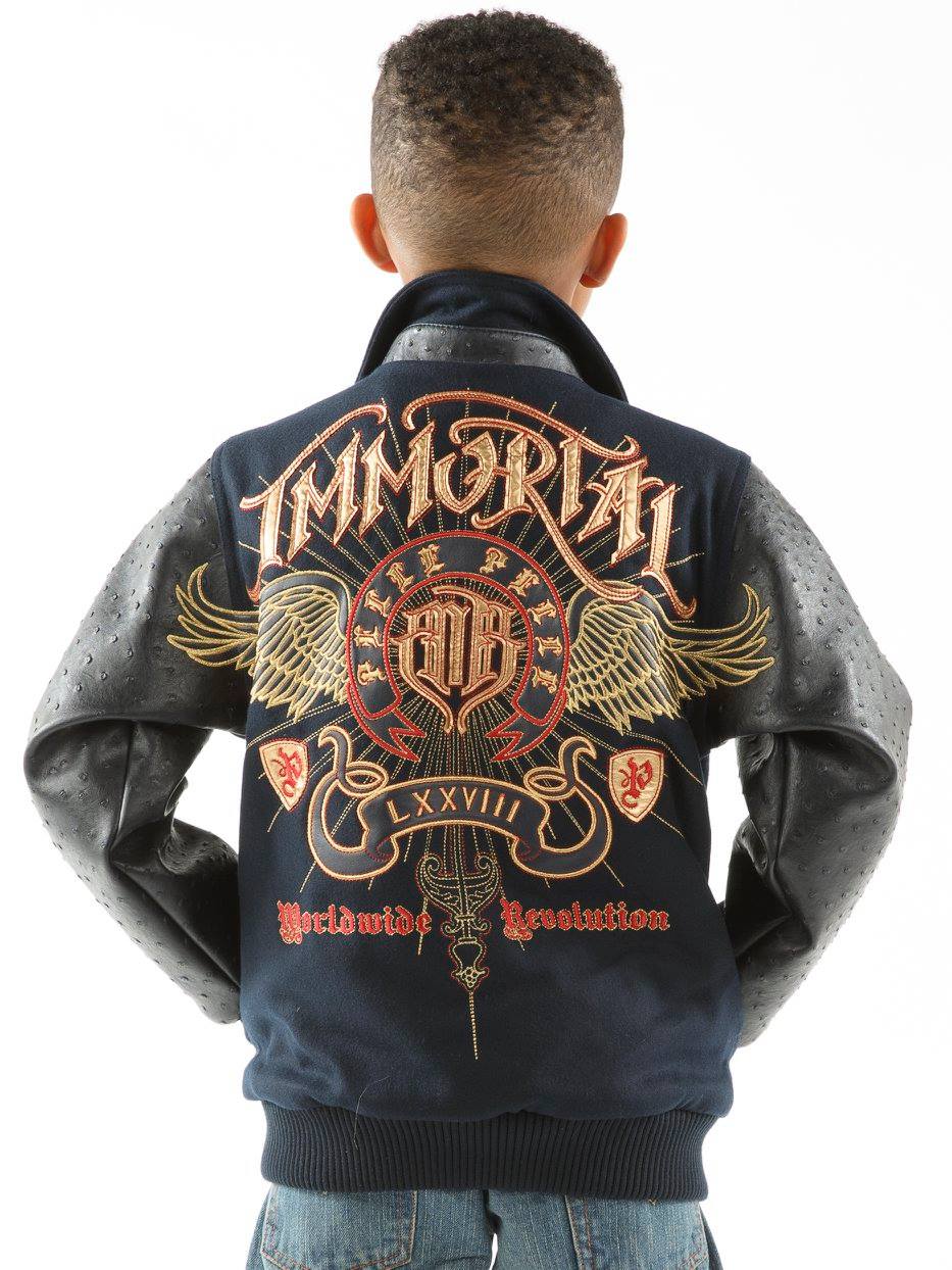 Pelle Pelle Immortals Kids Leather Jacket