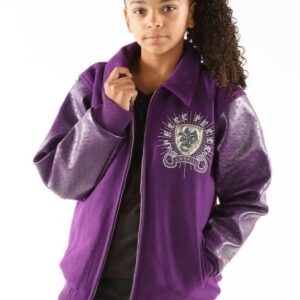 Bold Pelle Pelle Purple Wool Jacket view 2