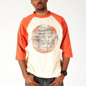 Bold Pelle Pelle Early Dawn t shirt orange shoulder