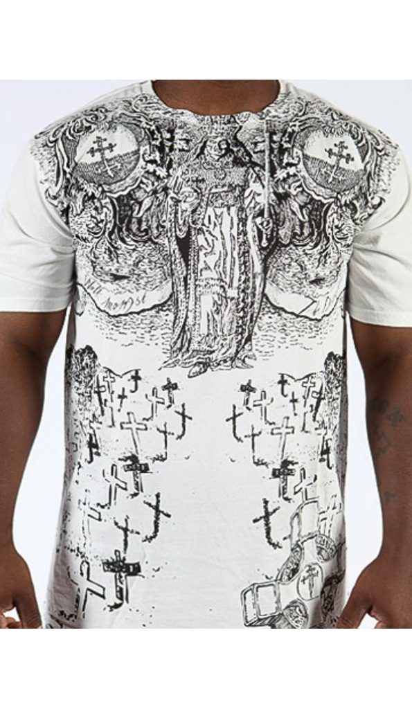 Exclusive Pelle Pelle Halloween White T Shirt
