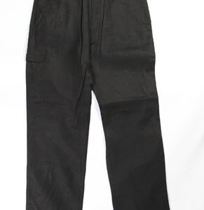 Exclusive Pelle Pelle Crest Linen Black Jeans Pent