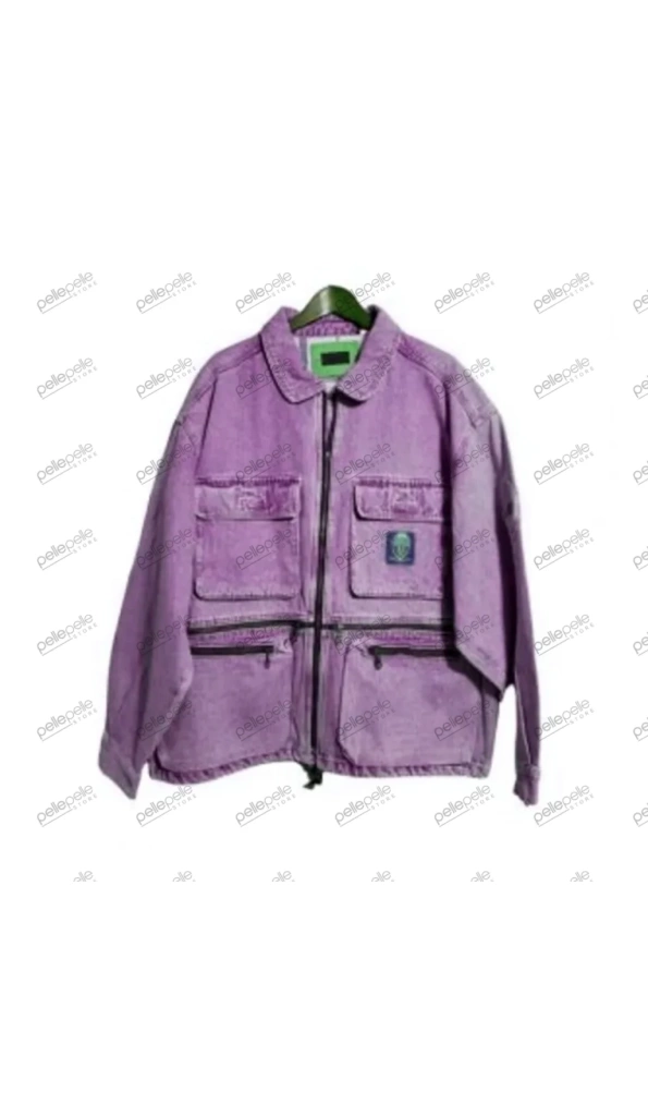 Bold Pelle Pelle Vintage Violet Denim Jacket