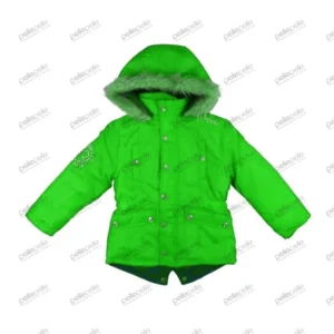 Beautiful Pelle Pelle Girls Green Snorkel Jacket | Pelle Pelle Store