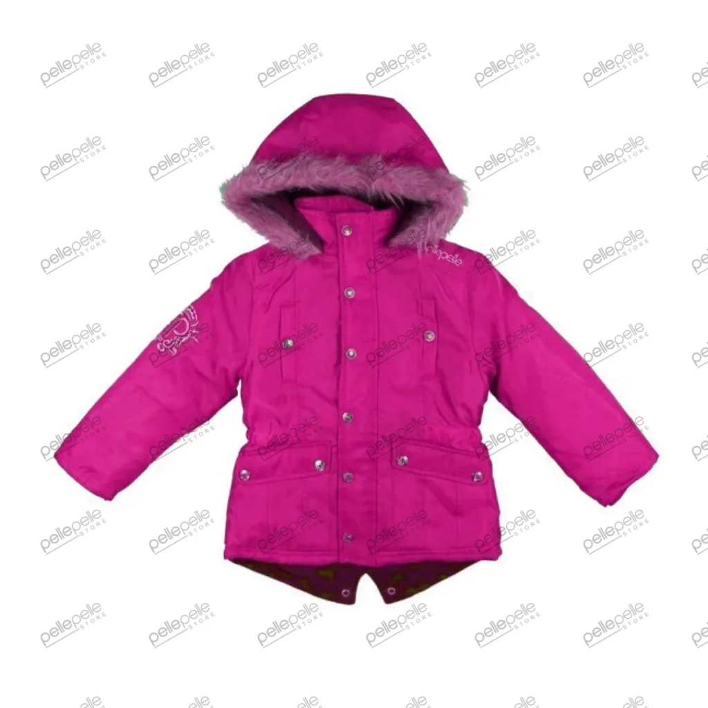 Best Pink Pelle Pelle Girls Snorkel Hood Jacket