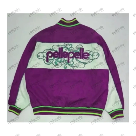 Marc Buchanan Pelle Pelle Purple Jacket