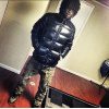 Pelle Pelle Chief Keef Black Puffer Jacket, chief keef pelle pelle, chief keep pelle pelle jacket, pelle pelle chief keef jacket