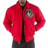 Pelle Pelle All or Nothing Red Wool Jacket