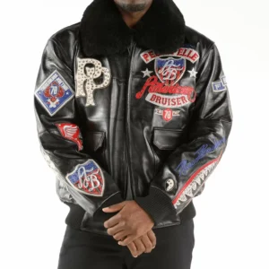 Black Pelle Pelle American Bruiser Jacket view 2