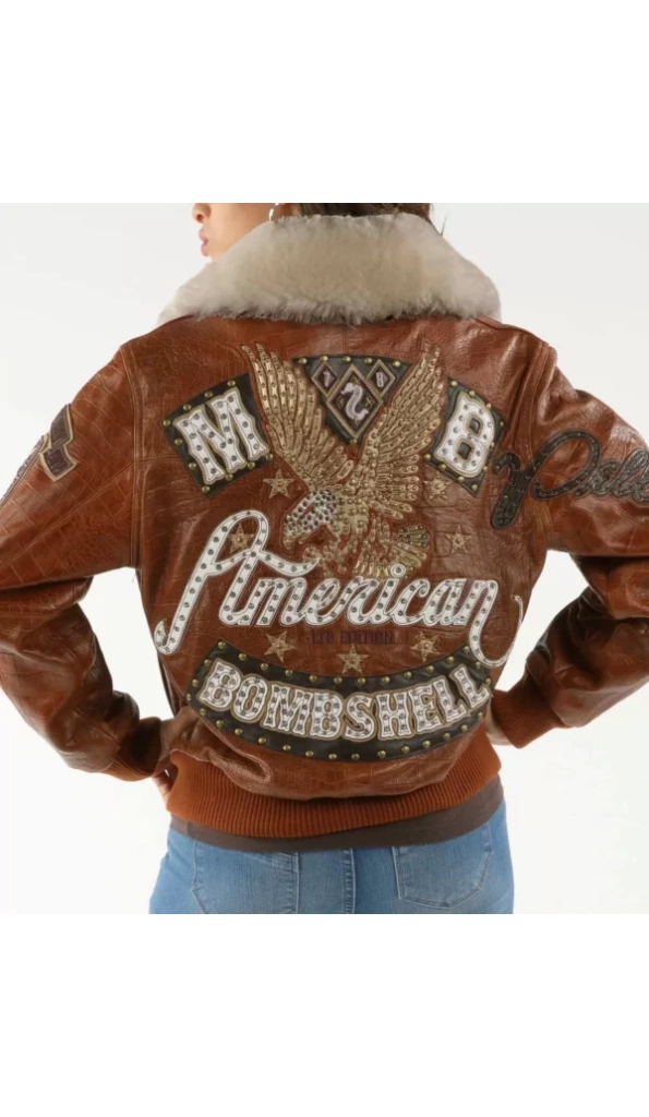 Pelle Pelle American Brown Bombshell Jacket
