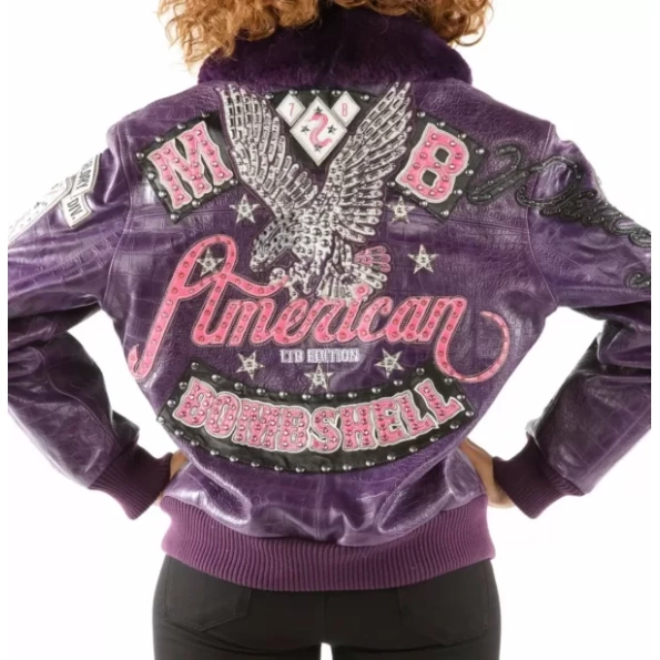 American Pelle Pelle Purple Bombshell Jacket