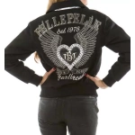 Pelle Pelle Black Heart Breaker Wool Jacket