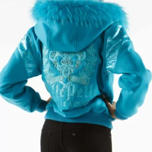 Pelle Pelle Blue Live Like a Queen Jacket view 1
