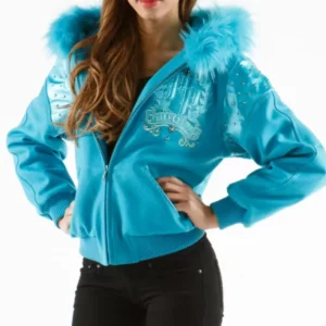 Pelle Pelle Blue Live Like a Queen Jacket view 2