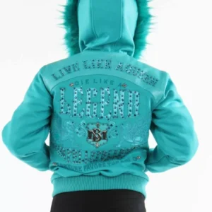 Blue Pelle Pelle Live Like a Queen Jacket