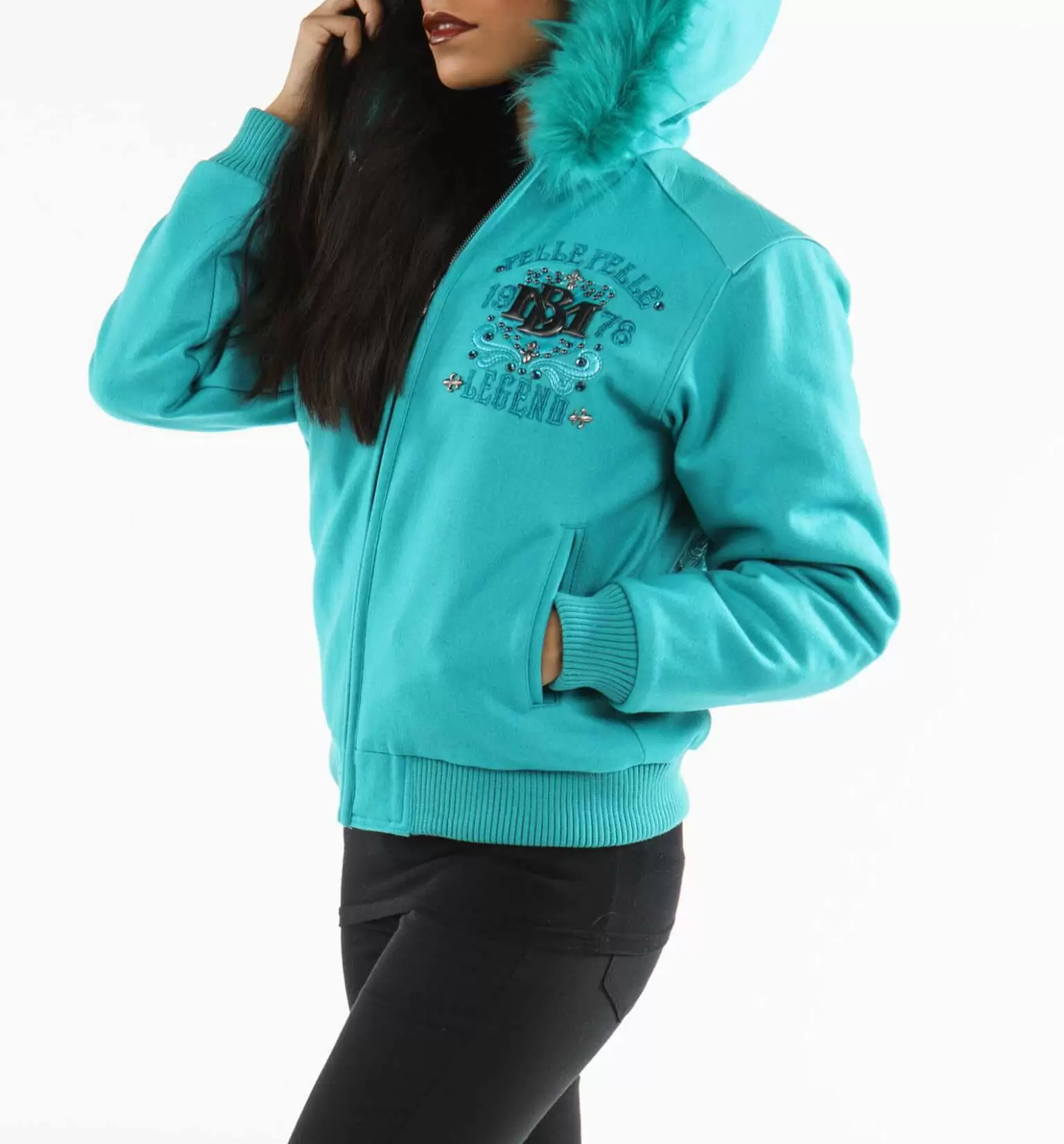 Blue Pelle Pelle Live Like a Queen Jacket view 2