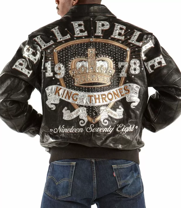 Pelle Pelle King Of Thrones Leather Jacket