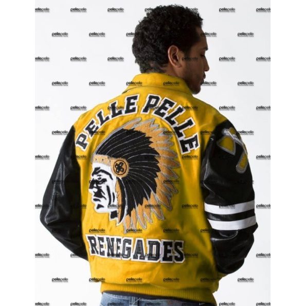 Mustard Pelle Pelle Indian Renegades Jacket