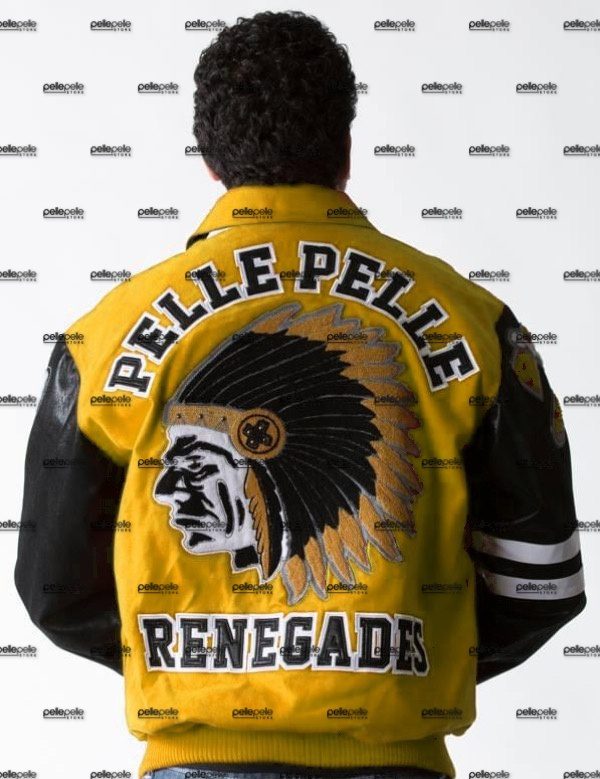 Mustard Pelle Pelle Indian Renegades Jacket