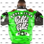 Green Pelle Pelle Chief Keef Leather Jacket