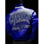 Blue Pelle Pelle Chi Town Leather Jacket