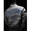 Grey Pelle Pelle Chi-Town Leather Jacket