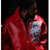 Red Pelle Pelle Chi Town Leather Jacket