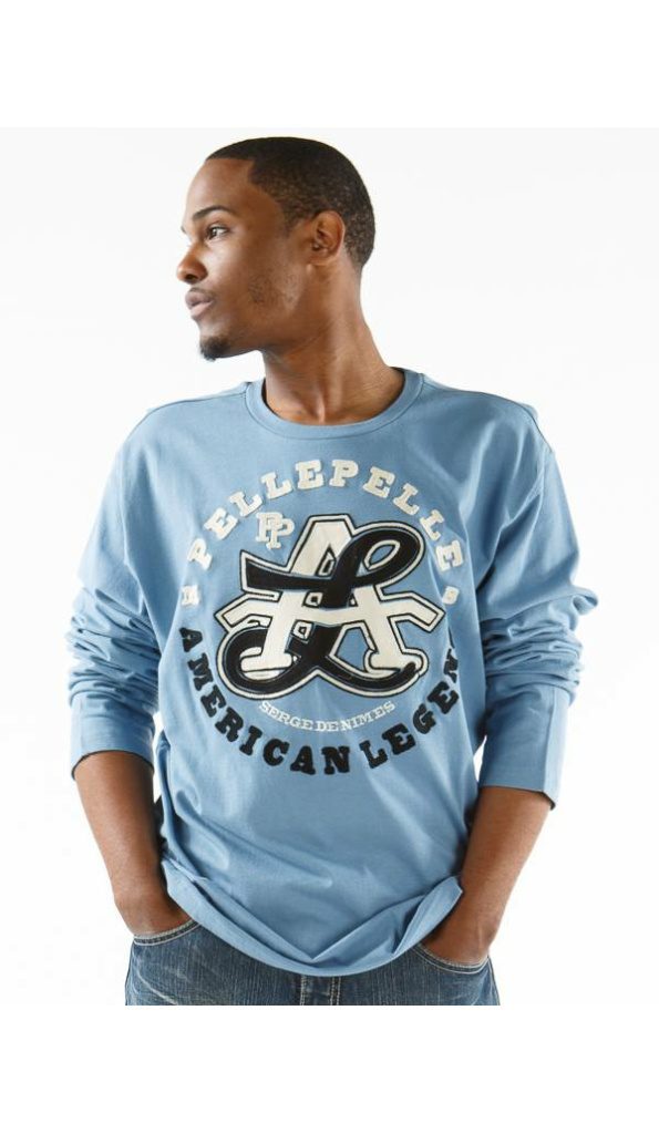 Bold Pelle Pelle AL Sky Blue T Shirt