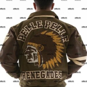 Pelle Pelle Dark Green Renegades Jacket