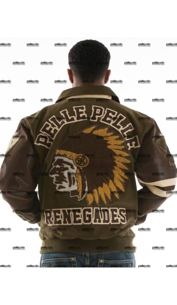 Pelle Pelle Dark Green Renegades Jacket