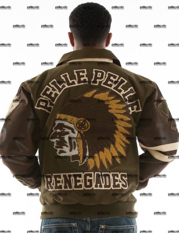 Pelle Pelle Dark Green Renegades Jacket