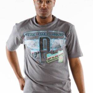 Exclusive Pelle Pelle Steel Gray T Shirt