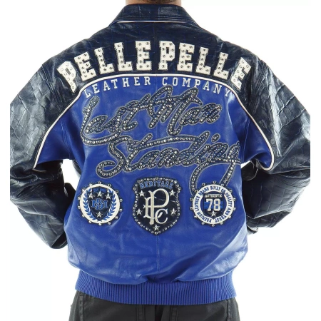 Pelle Pelle Last Man Standing Blue Jacket