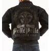 Pelle Pelle Royal Black Wool Jacket