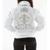 Live Like A Queen Pelle Pelle White Jacket